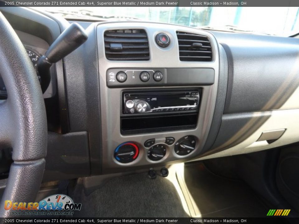 2005 Chevrolet Colorado Z71 Extended Cab 4x4 Superior Blue Metallic / Medium Dark Pewter Photo #3