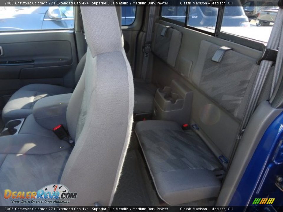 2005 Chevrolet Colorado Z71 Extended Cab 4x4 Superior Blue Metallic / Medium Dark Pewter Photo #4
