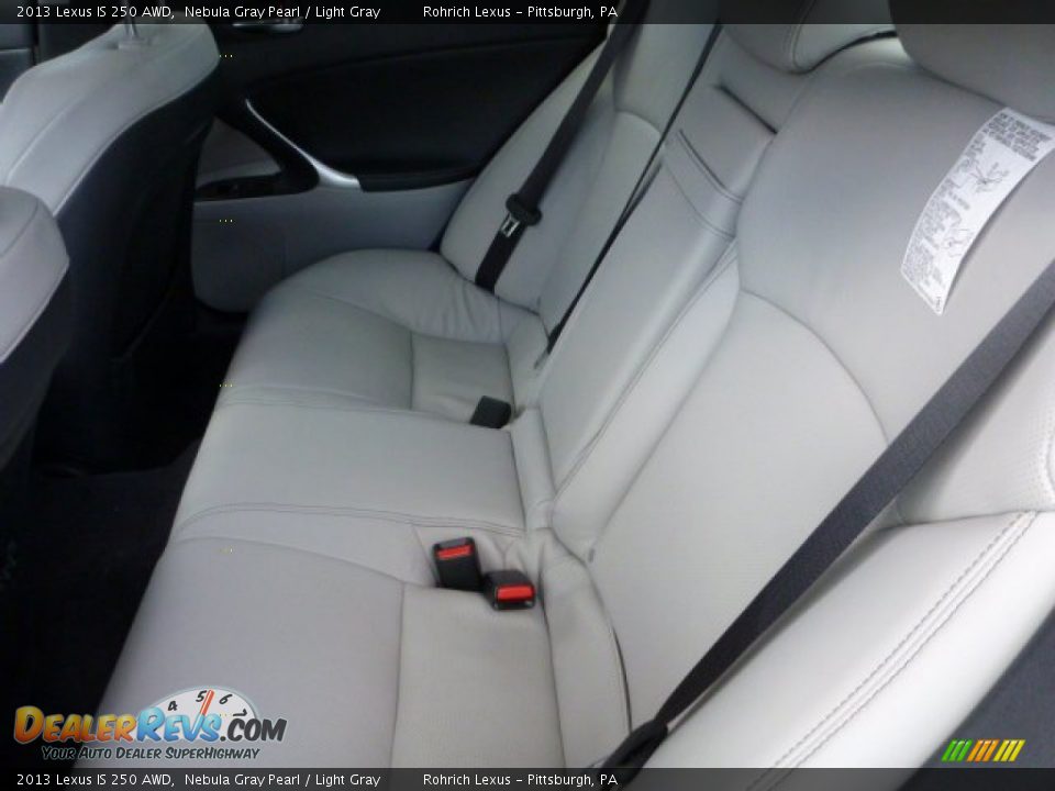2013 Lexus IS 250 AWD Nebula Gray Pearl / Light Gray Photo #11