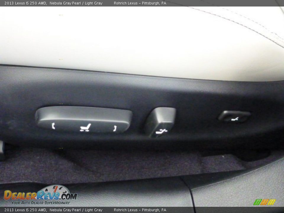 2013 Lexus IS 250 AWD Nebula Gray Pearl / Light Gray Photo #17