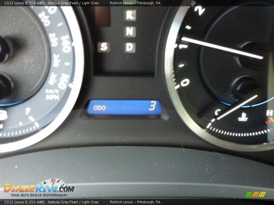 2013 Lexus IS 250 AWD Nebula Gray Pearl / Light Gray Photo #20