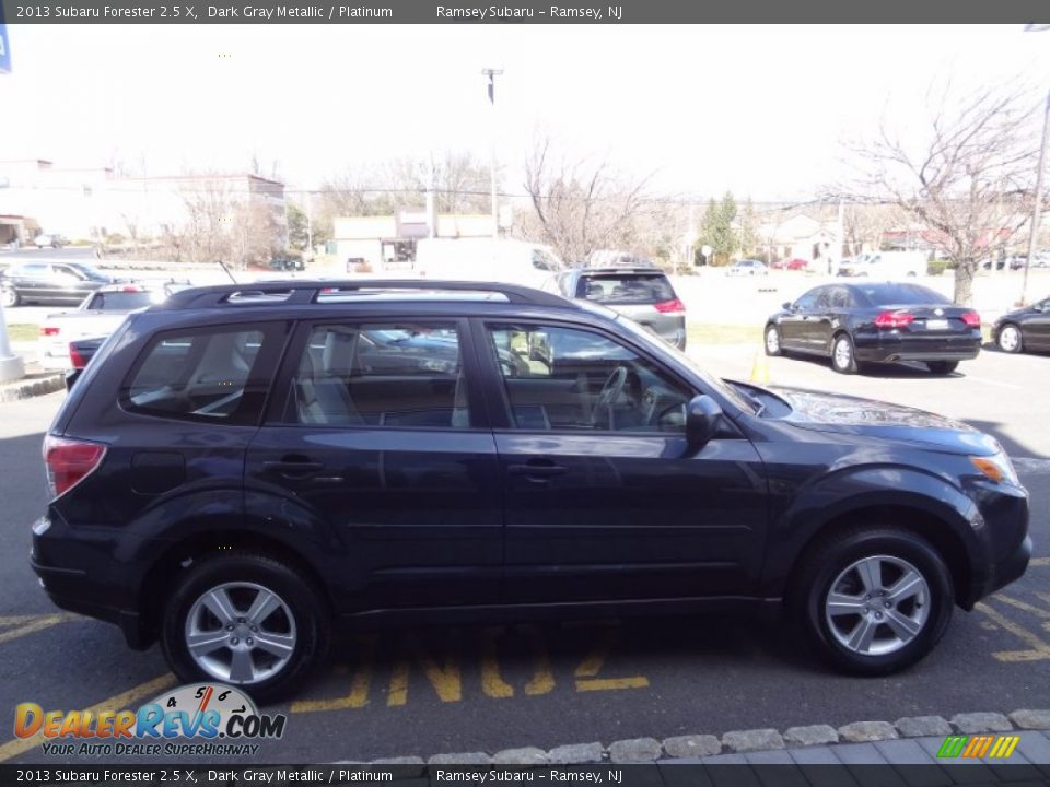 2013 Subaru Forester 2.5 X Dark Gray Metallic / Platinum Photo #9