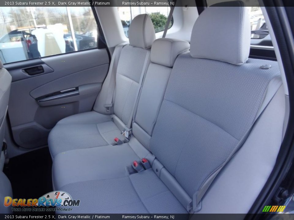 2013 Subaru Forester 2.5 X Dark Gray Metallic / Platinum Photo #18