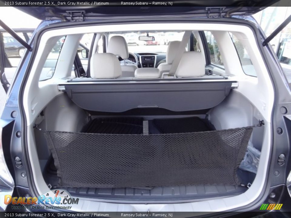 2013 Subaru Forester 2.5 X Dark Gray Metallic / Platinum Photo #19