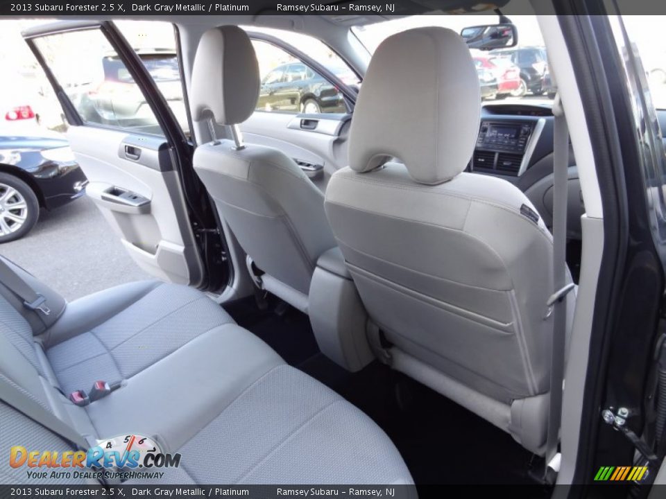 2013 Subaru Forester 2.5 X Dark Gray Metallic / Platinum Photo #24