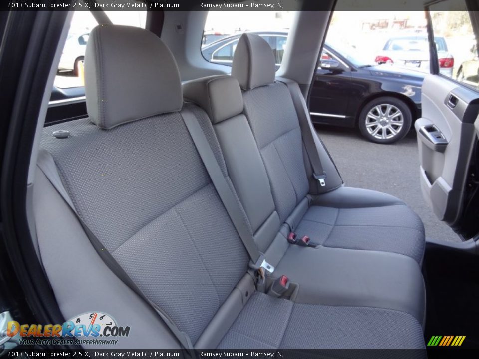 2013 Subaru Forester 2.5 X Dark Gray Metallic / Platinum Photo #25