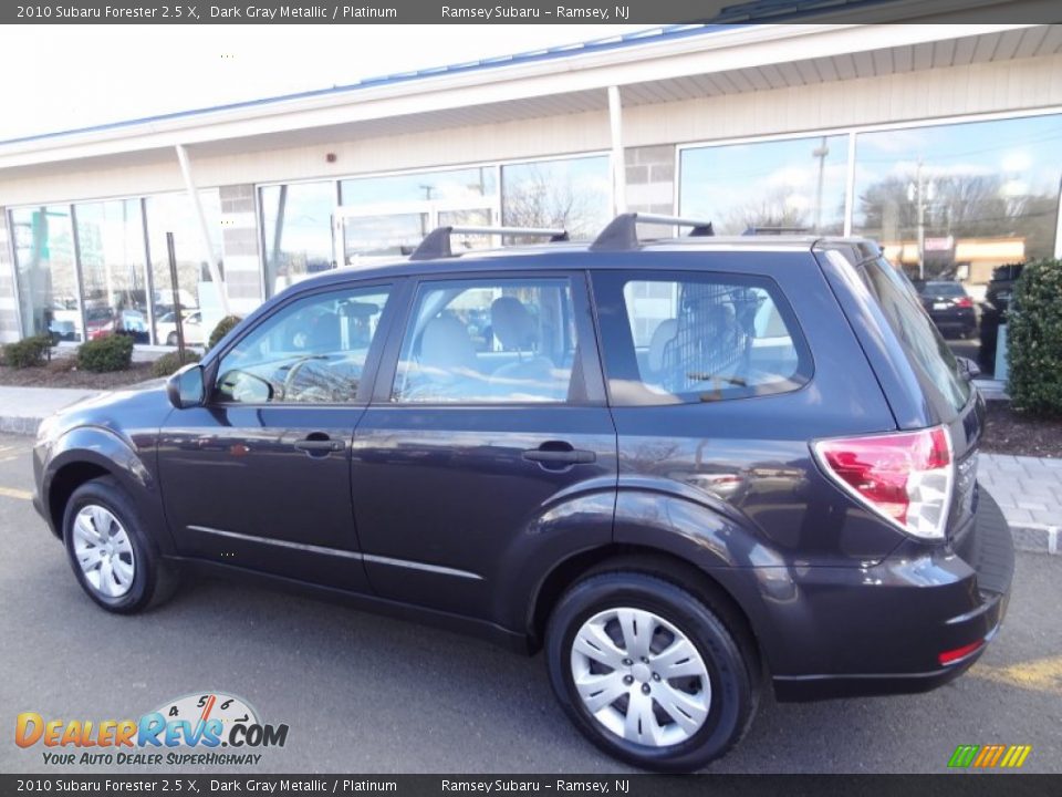 Dark Gray Metallic 2010 Subaru Forester 2.5 X Photo #4