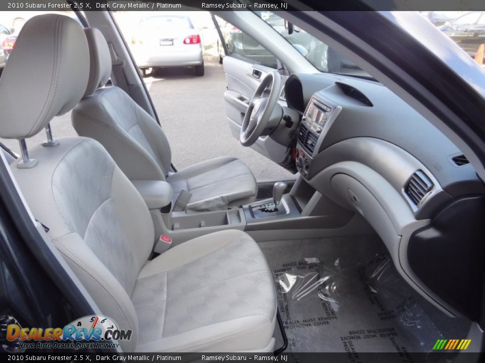 Platinum Interior - 2010 Subaru Forester 2.5 X Photo #20