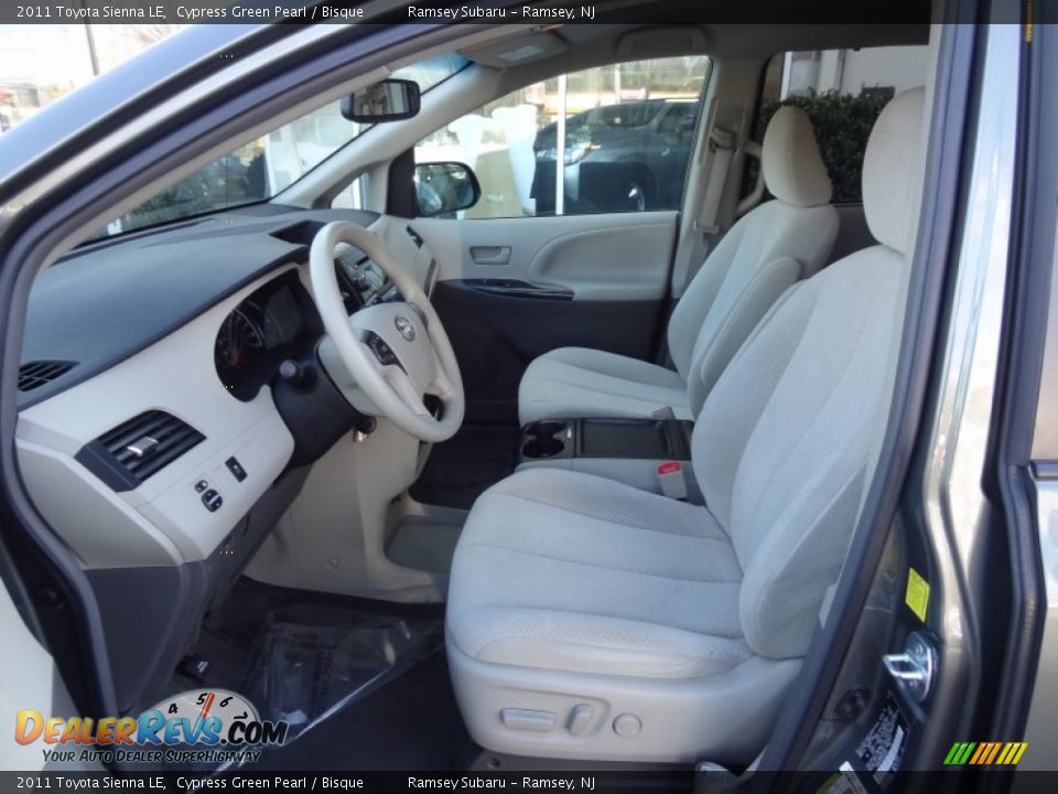 2011 Toyota Sienna LE Cypress Green Pearl / Bisque Photo #13