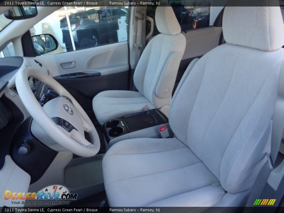 Front Seat of 2011 Toyota Sienna LE Photo #16