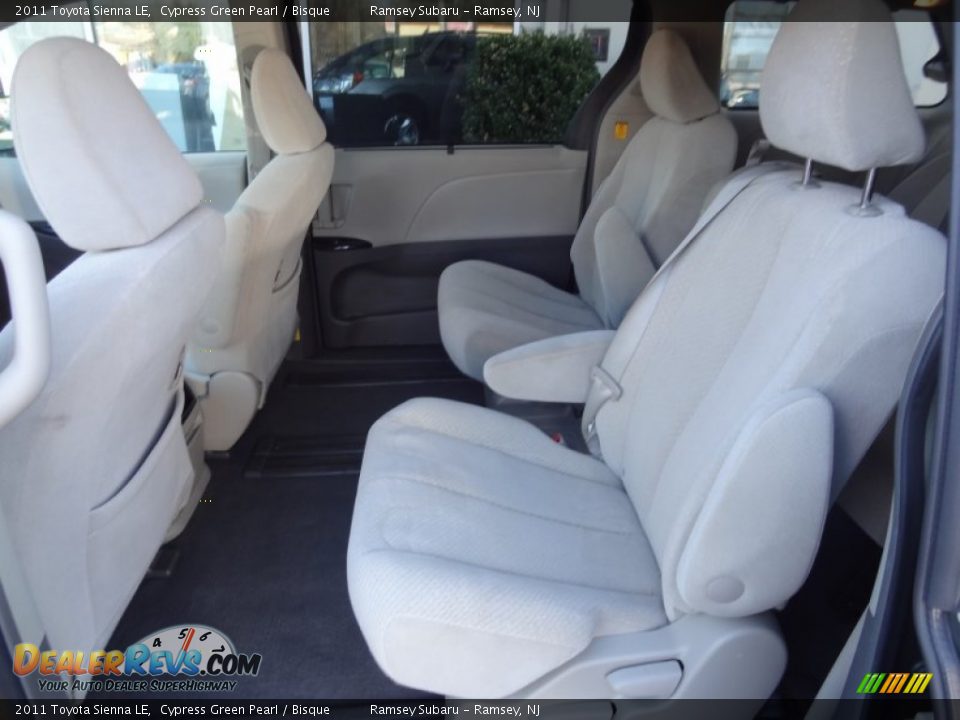 Rear Seat of 2011 Toyota Sienna LE Photo #17