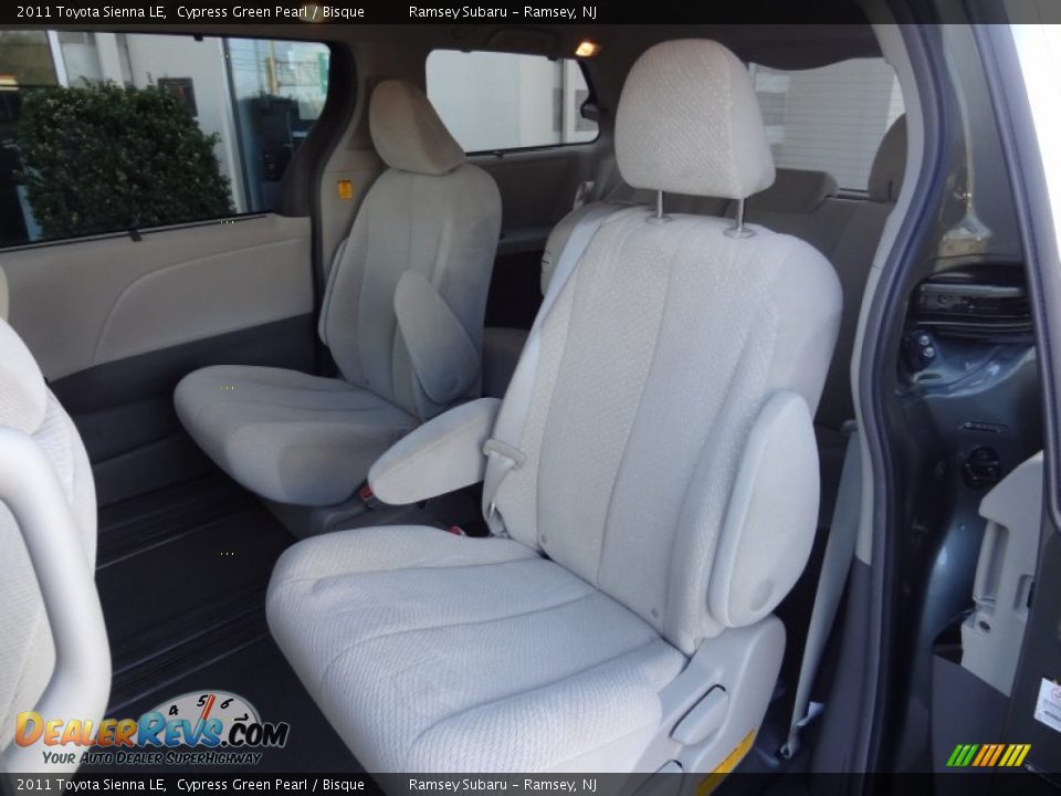 Rear Seat of 2011 Toyota Sienna LE Photo #18
