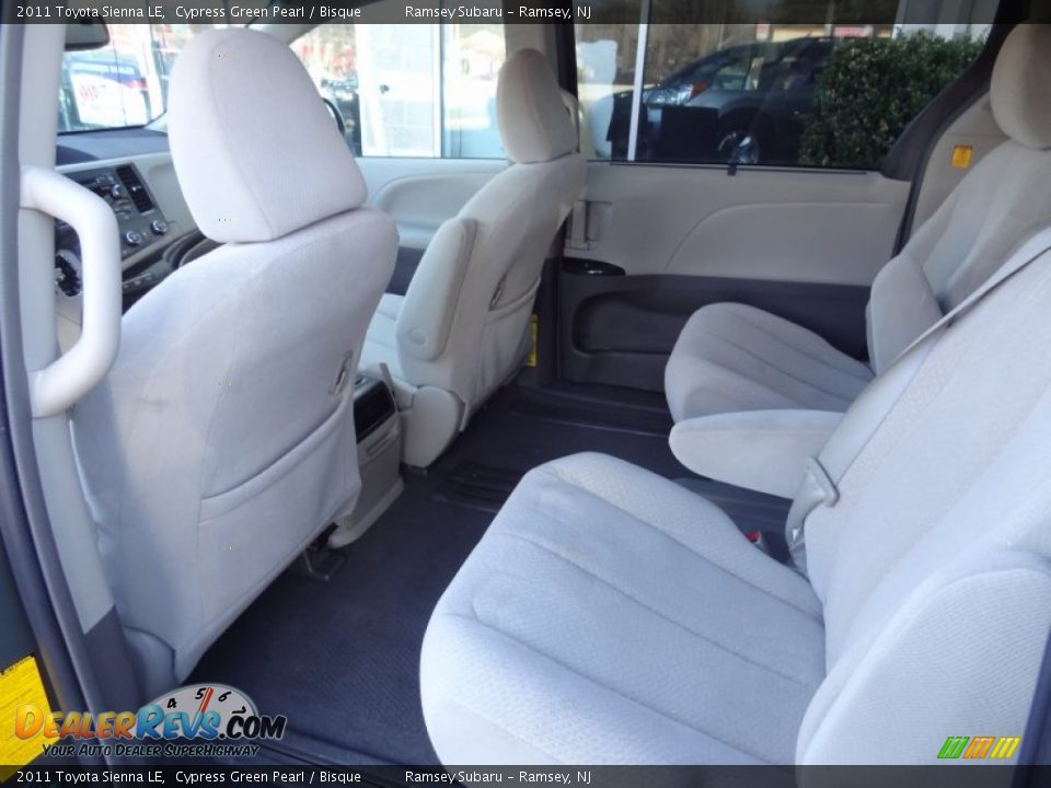 Rear Seat of 2011 Toyota Sienna LE Photo #19