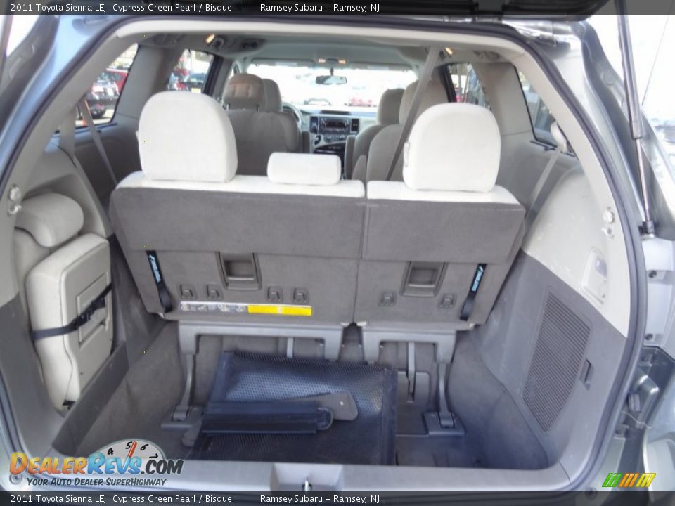 2011 Toyota Sienna LE Trunk Photo #20