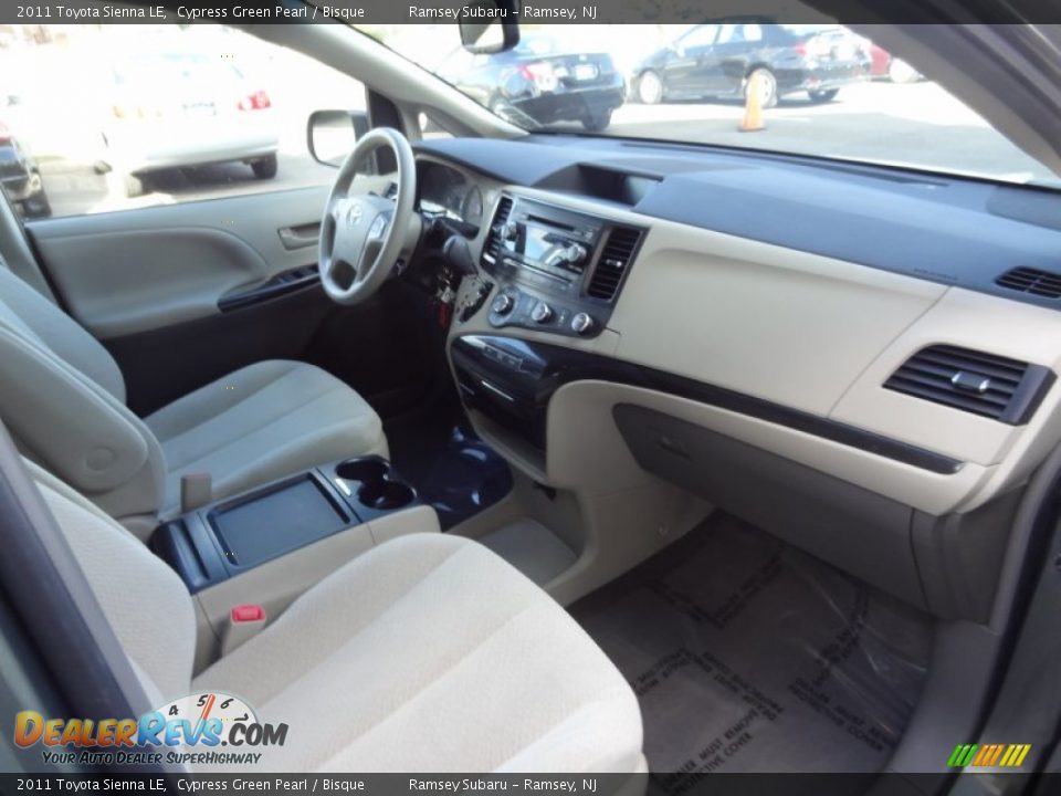 Dashboard of 2011 Toyota Sienna LE Photo #23
