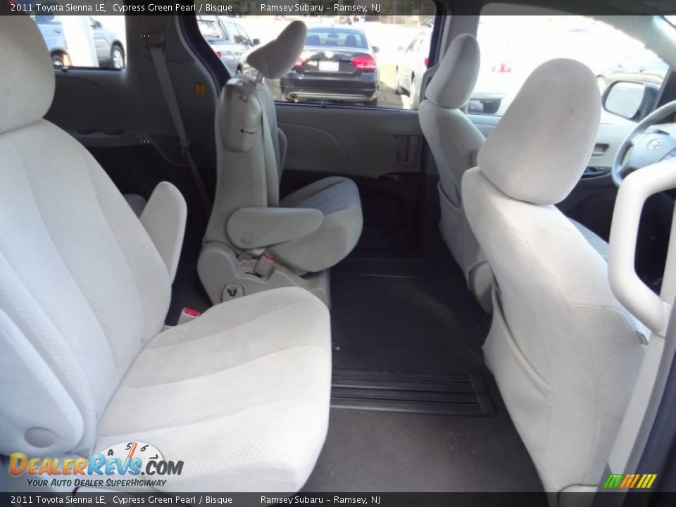 Rear Seat of 2011 Toyota Sienna LE Photo #25