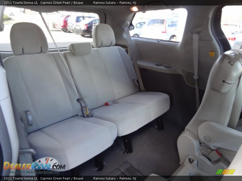 Rear Seat of 2011 Toyota Sienna LE Photo #28