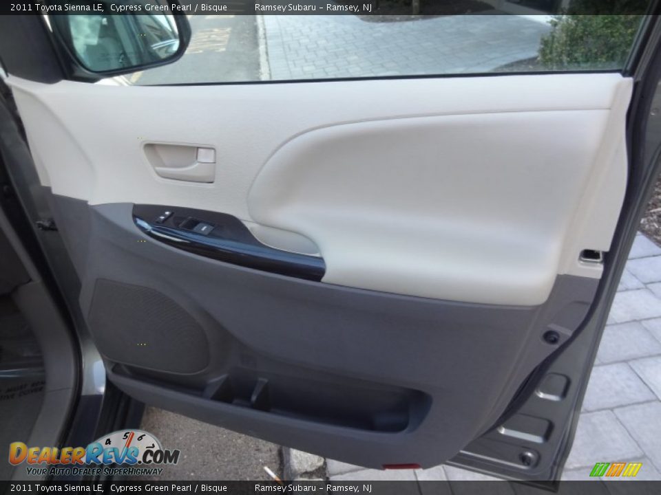 Door Panel of 2011 Toyota Sienna LE Photo #29
