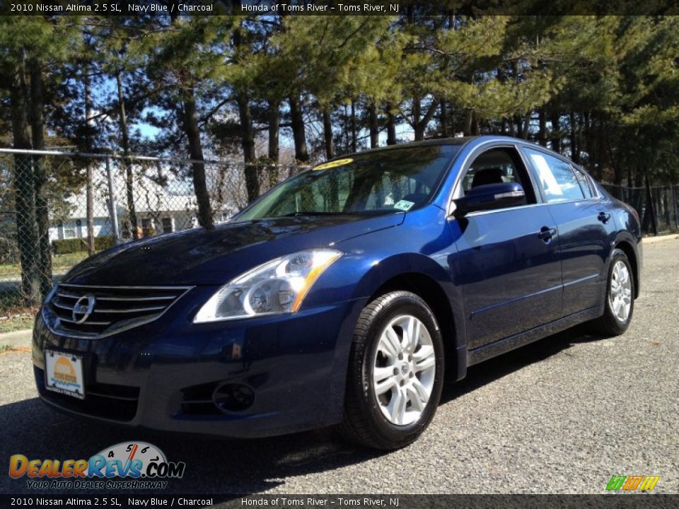 2010 Nissan Altima 2.5 SL Navy Blue / Charcoal Photo #1