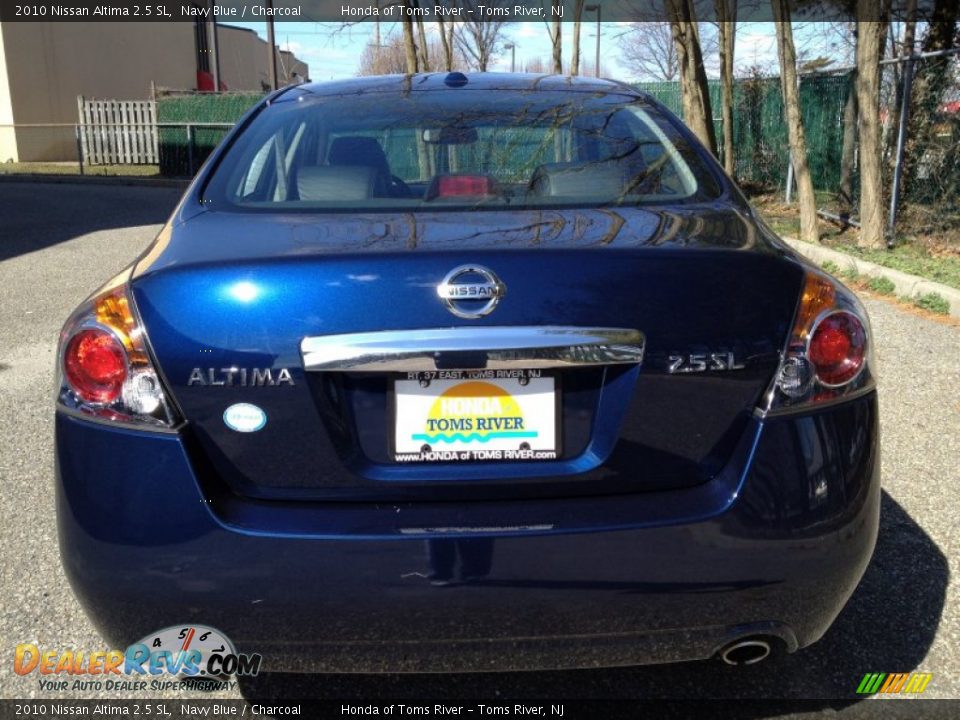 2010 Nissan Altima 2.5 SL Navy Blue / Charcoal Photo #6