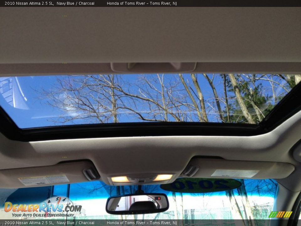 2010 Nissan Altima 2.5 SL Navy Blue / Charcoal Photo #8