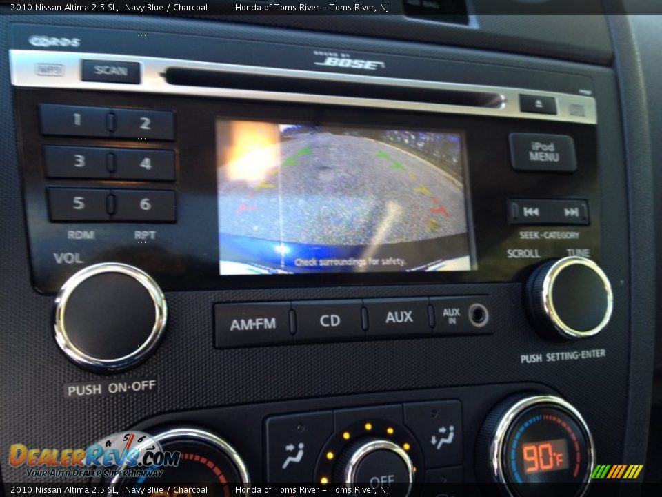 2010 Nissan Altima 2.5 SL Navy Blue / Charcoal Photo #13