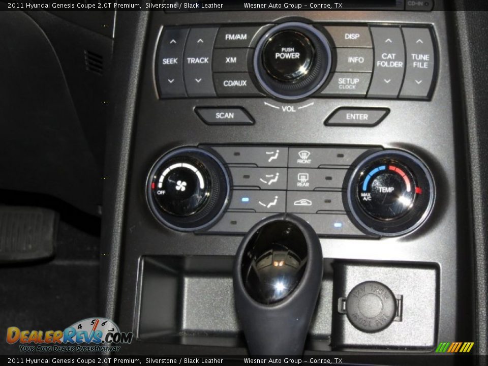 Controls of 2011 Hyundai Genesis Coupe 2.0T Premium Photo #22