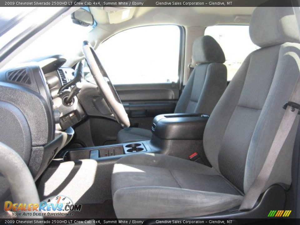2009 Chevrolet Silverado 2500HD LT Crew Cab 4x4 Summit White / Ebony Photo #8