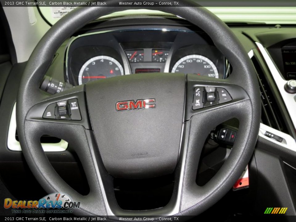 2013 GMC Terrain SLE Carbon Black Metallic / Jet Black Photo #4