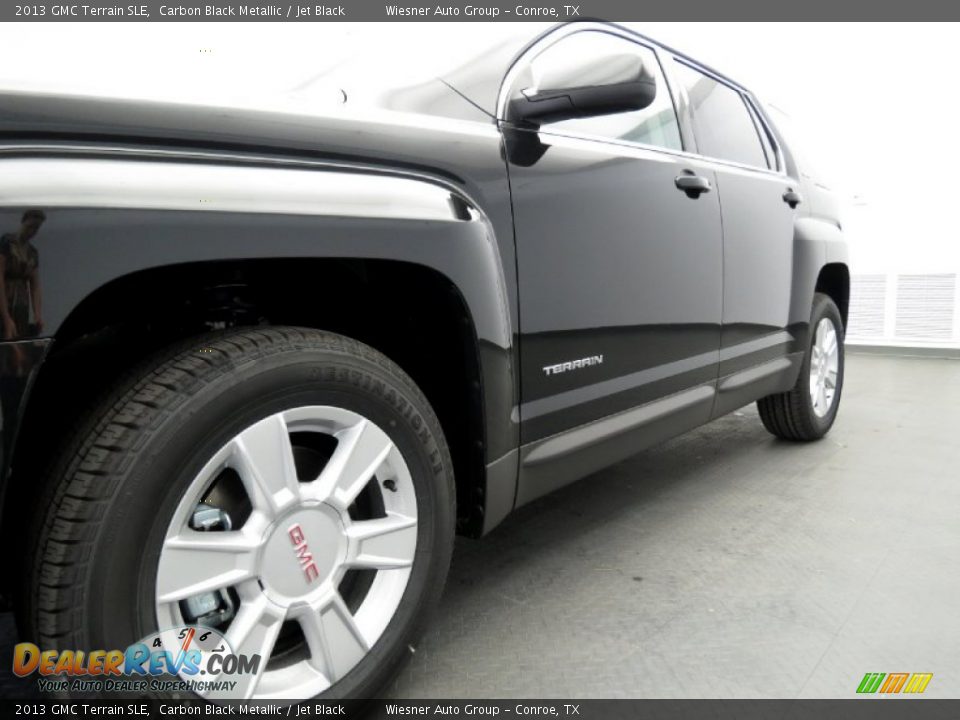 2013 GMC Terrain SLE Carbon Black Metallic / Jet Black Photo #5