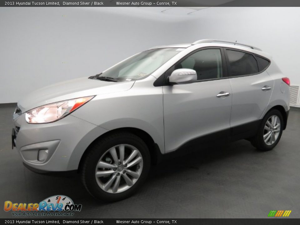2013 Hyundai Tucson Limited Diamond Silver / Black Photo #1