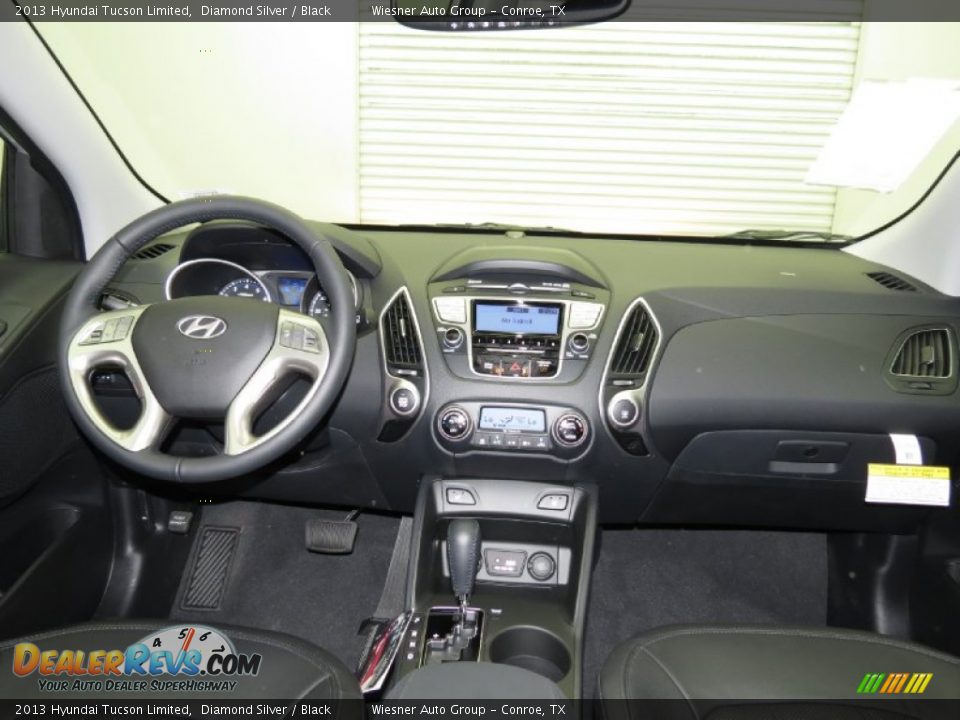 2013 Hyundai Tucson Limited Diamond Silver / Black Photo #3