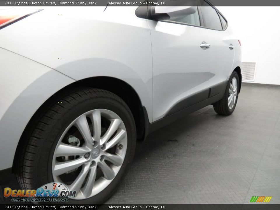 2013 Hyundai Tucson Limited Diamond Silver / Black Photo #5