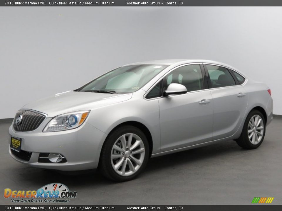 2013 Buick Verano FWD Quicksilver Metallic / Medium Titanium Photo #1