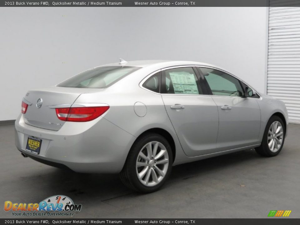 2013 Buick Verano FWD Quicksilver Metallic / Medium Titanium Photo #2