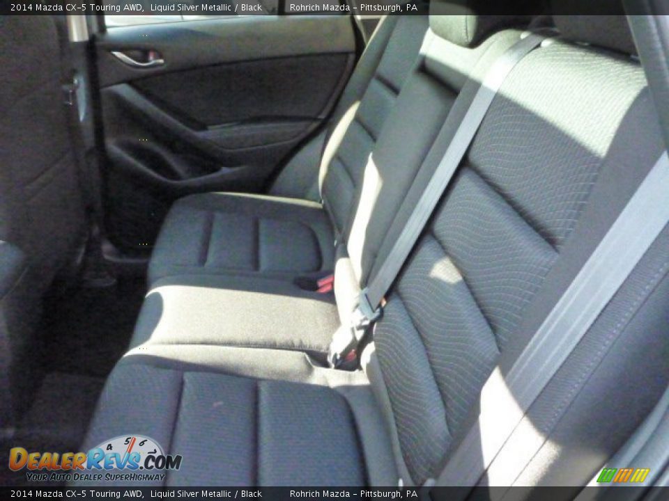 2014 Mazda CX-5 Touring AWD Liquid Silver Metallic / Black Photo #11