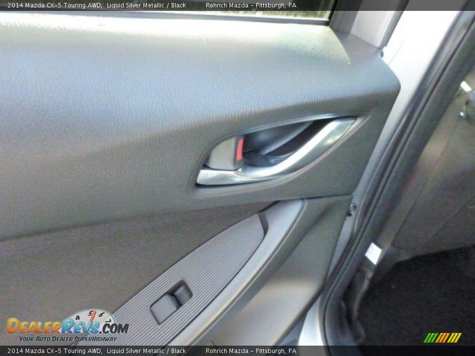 2014 Mazda CX-5 Touring AWD Liquid Silver Metallic / Black Photo #13