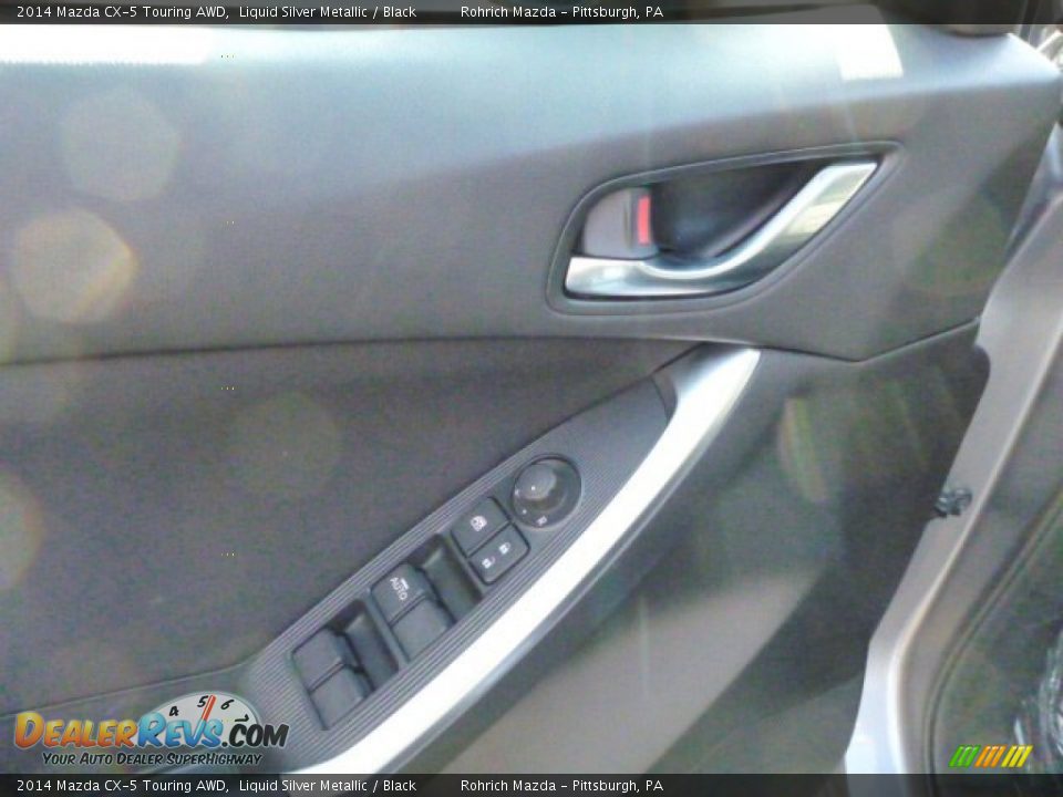 2014 Mazda CX-5 Touring AWD Liquid Silver Metallic / Black Photo #14
