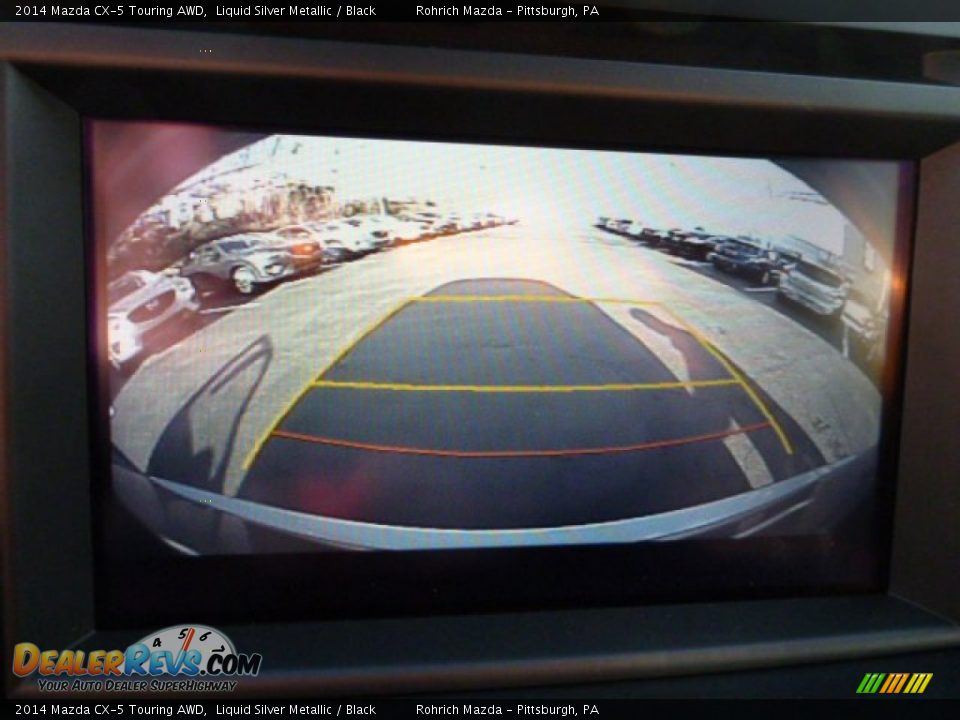 2014 Mazda CX-5 Touring AWD Liquid Silver Metallic / Black Photo #18