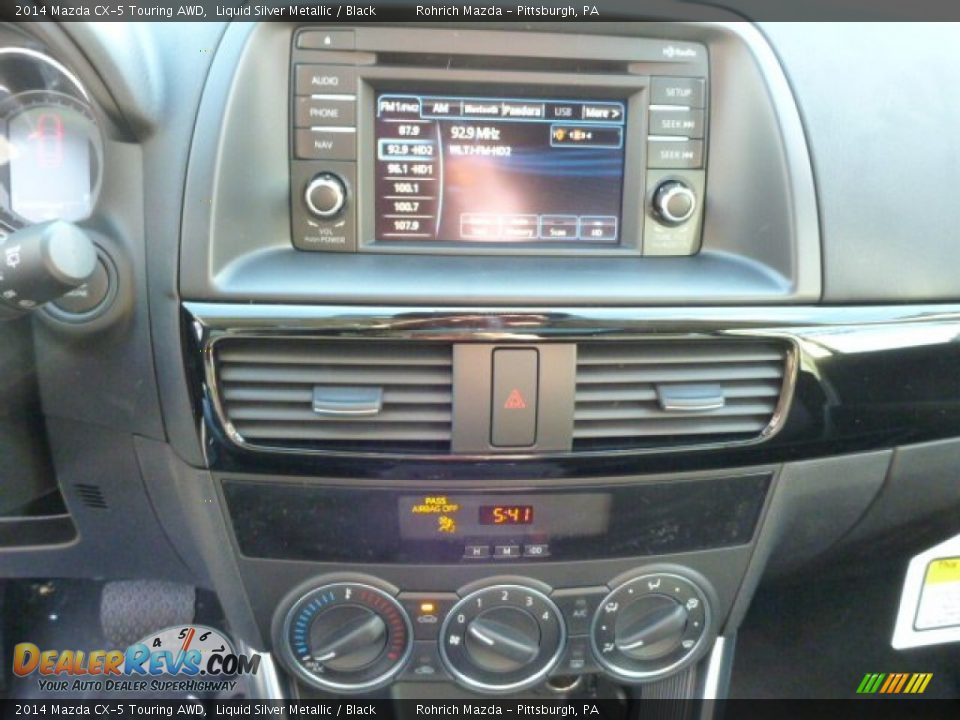 2014 Mazda CX-5 Touring AWD Liquid Silver Metallic / Black Photo #19