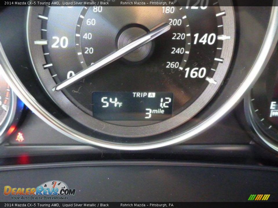 2014 Mazda CX-5 Touring AWD Liquid Silver Metallic / Black Photo #20