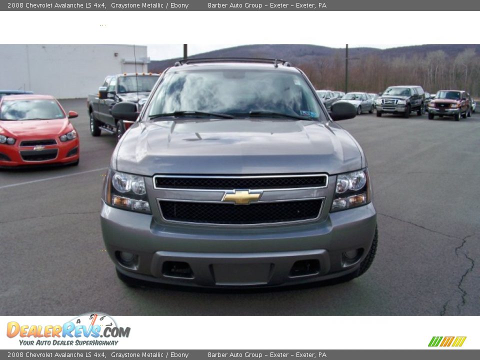 2008 Chevrolet Avalanche LS 4x4 Graystone Metallic / Ebony Photo #2