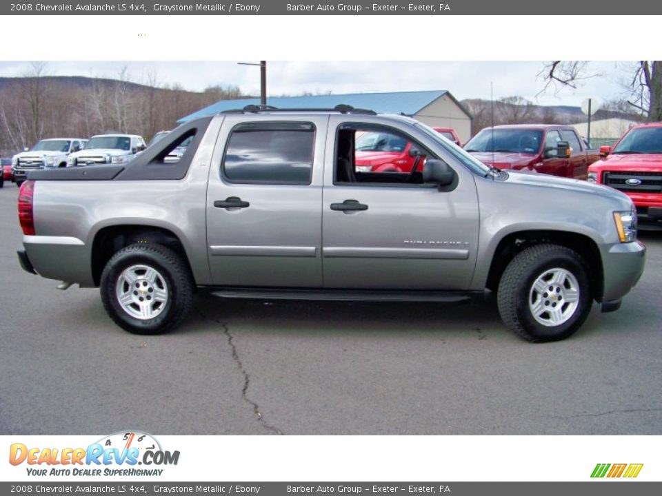2008 Chevrolet Avalanche LS 4x4 Graystone Metallic / Ebony Photo #4