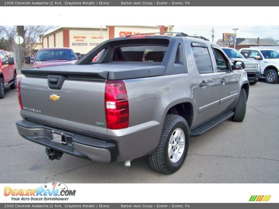 2008 Chevrolet Avalanche LS 4x4 Graystone Metallic / Ebony Photo #5