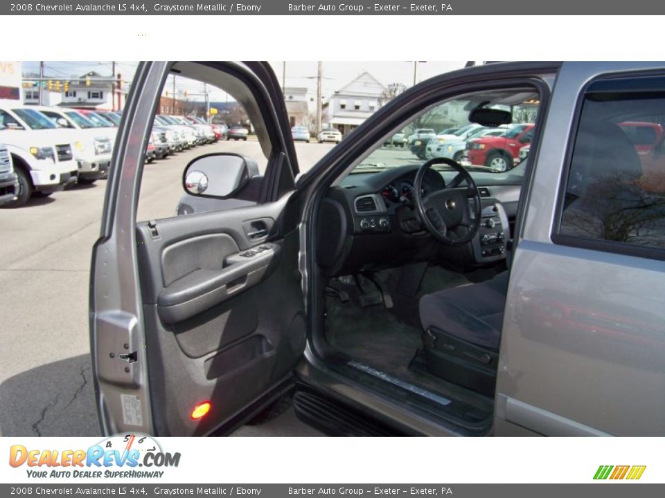 2008 Chevrolet Avalanche LS 4x4 Graystone Metallic / Ebony Photo #11