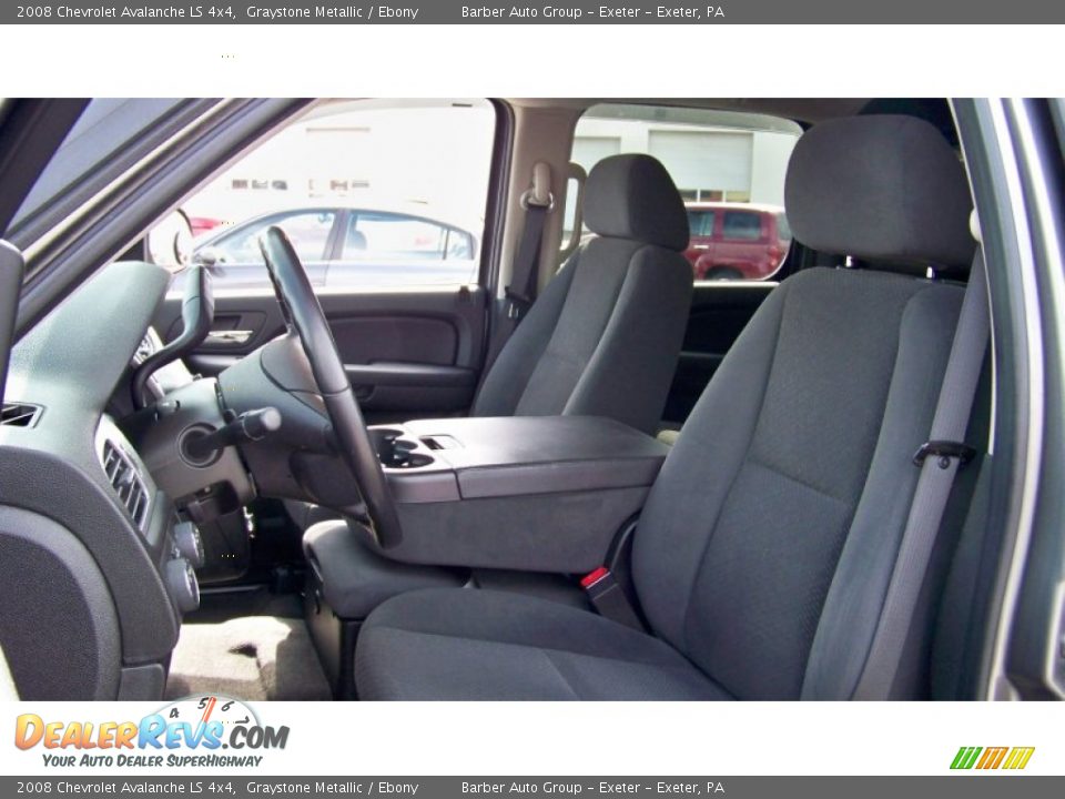 2008 Chevrolet Avalanche LS 4x4 Graystone Metallic / Ebony Photo #12