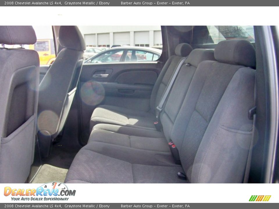 2008 Chevrolet Avalanche LS 4x4 Graystone Metallic / Ebony Photo #15