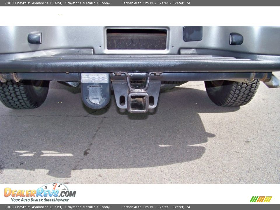 2008 Chevrolet Avalanche LS 4x4 Graystone Metallic / Ebony Photo #17