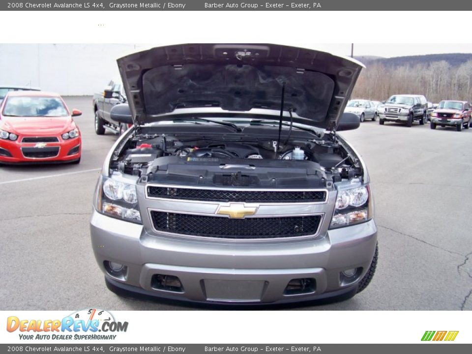 2008 Chevrolet Avalanche LS 4x4 Graystone Metallic / Ebony Photo #18