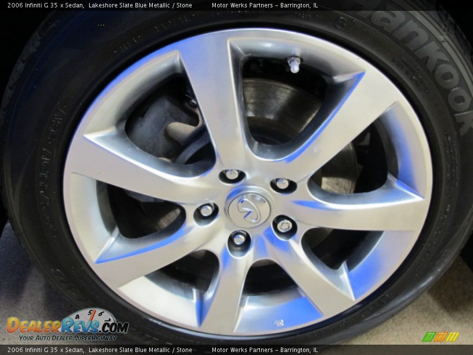 2006 Infiniti G 35 x Sedan Wheel Photo #13